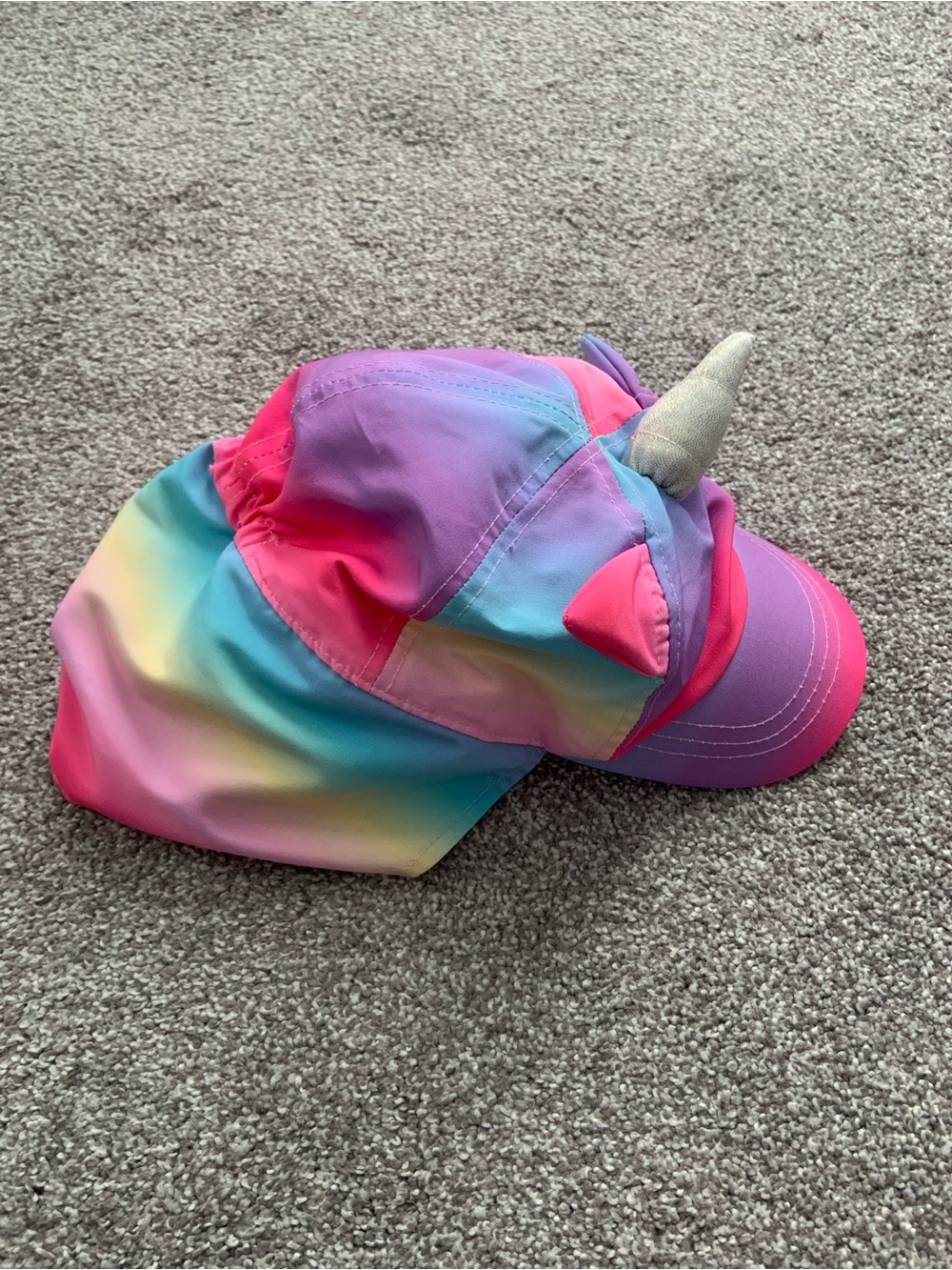 Rainbow Unicorn Kids Sun Hat
